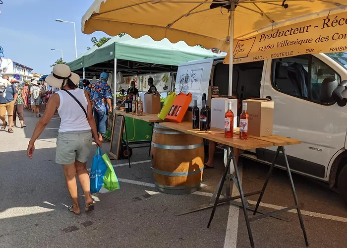 T2 Proche A Port-la-nouvelle, Terrasse Et Parking Inclus - Fr-1-797-29 * Port-la-Nouvelle